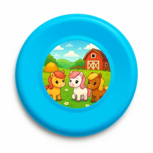 Disco de Arremesso Frisbee Pôneis