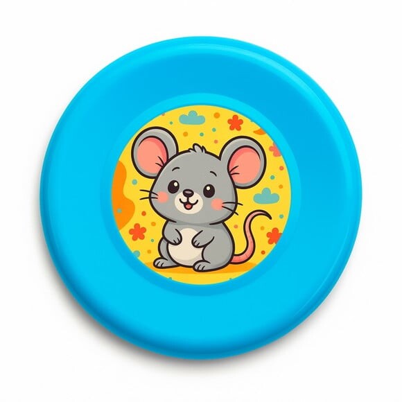 Disco de Arremesso Frisbee Ratinho Fofo