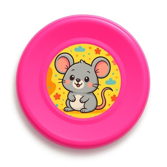 Disco de Arremesso Frisbee Ratinho Fofo