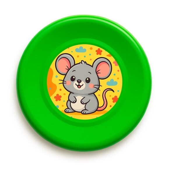 Disco de Arremesso Frisbee Ratinho Fofo