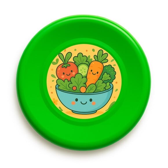 Disco de Arremesso Frisbee Salada Divertida