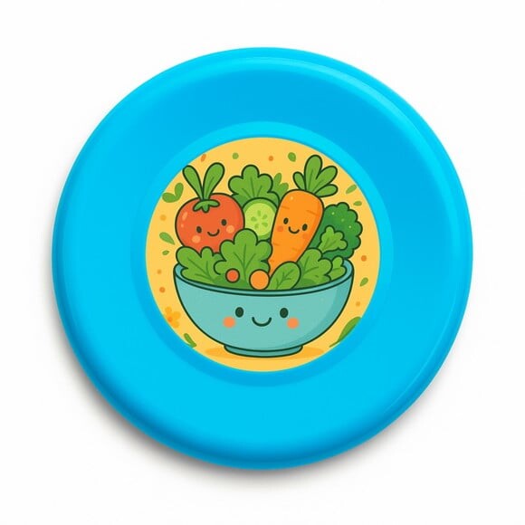 Disco de Arremesso Frisbee Salada Divertida