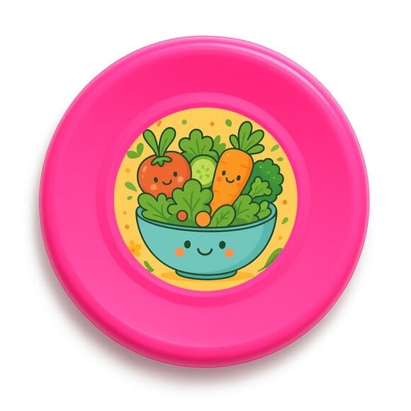 Disco de Arremesso Frisbee Salada Divertida