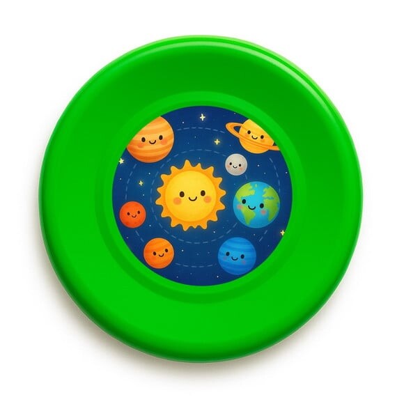 Disco de Arremesso Frisbee Sistema Solar