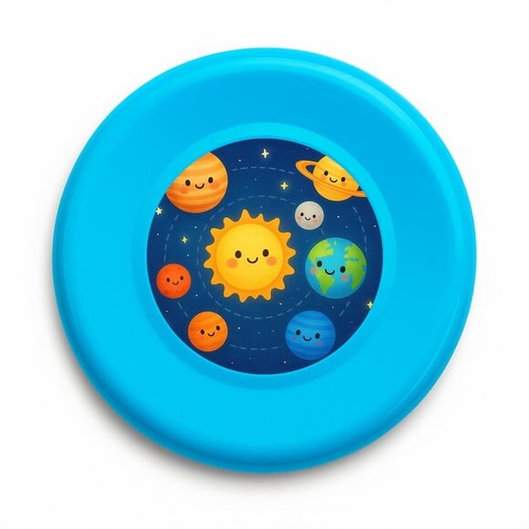 Disco de Arremesso Frisbee Sistema Solar