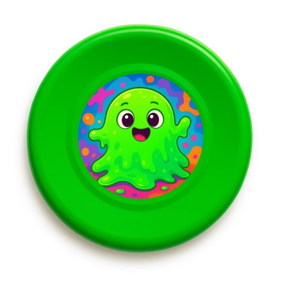 Disco de Arremesso Frisbee Slime