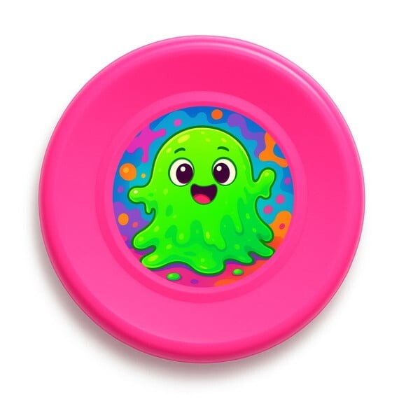 Disco de Arremesso Frisbee Slime