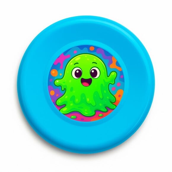 Disco de Arremesso Frisbee Slime