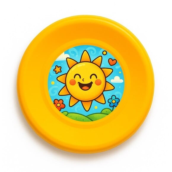 Disco de Arremesso Frisbee Sol Sorridente