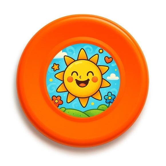 Disco de Arremesso Frisbee Sol Sorridente