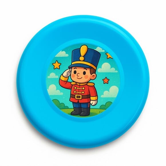 Disco de Arremesso Frisbee Soldadinho de Chumbo
