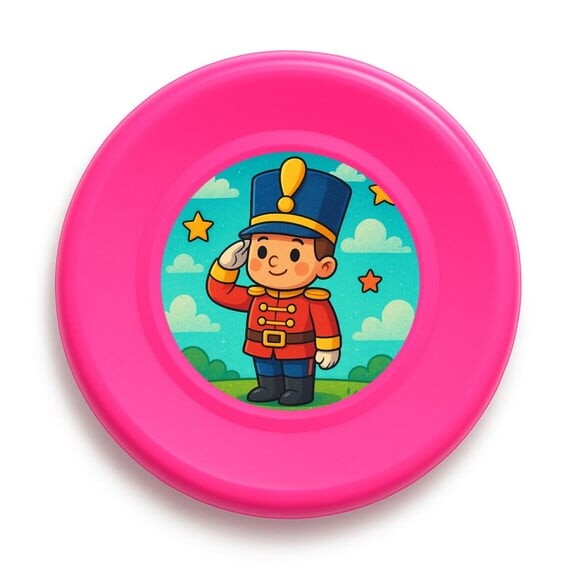 Disco de Arremesso Frisbee Soldadinho de Chumbo