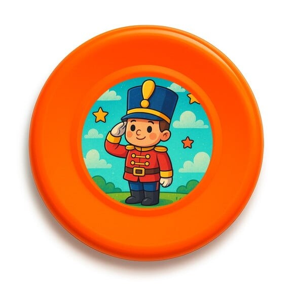 Disco de Arremesso Frisbee Soldadinho de Chumbo