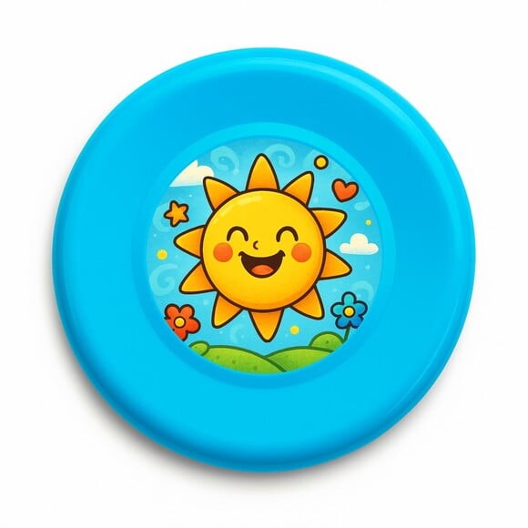 Disco de Arremesso Frisbee Sol Sorridente