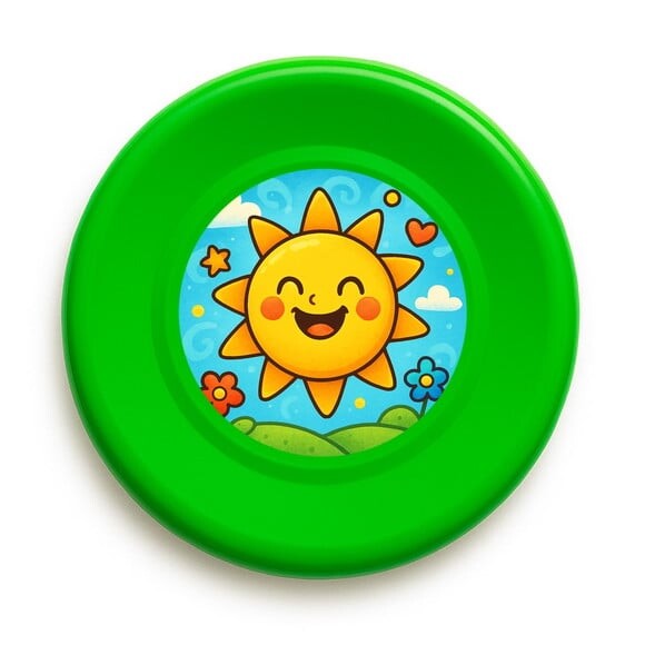 Disco de Arremesso Frisbee Sol Sorridente