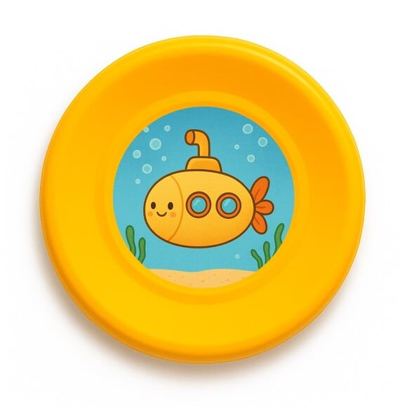 Disco de Arremesso Frisbee Submarino