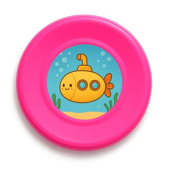 Disco de Arremesso Frisbee Submarino