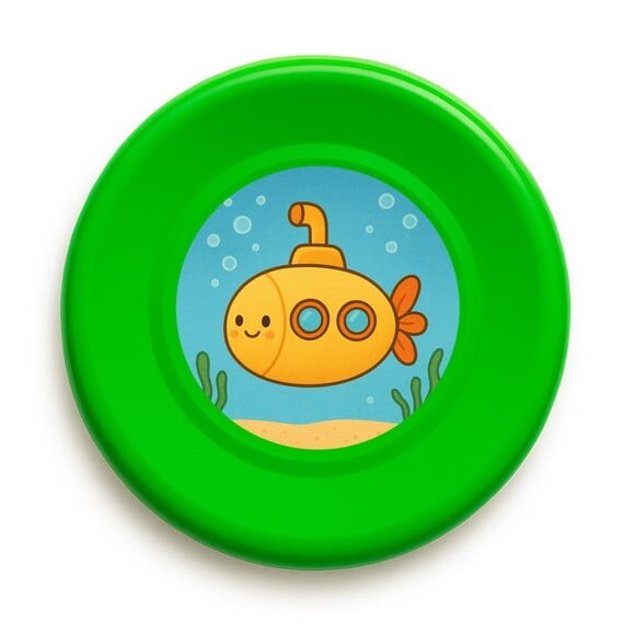 Disco de Arremesso Frisbee Submarino