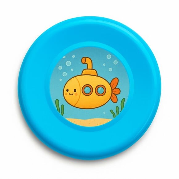 Disco de Arremesso Frisbee Submarino