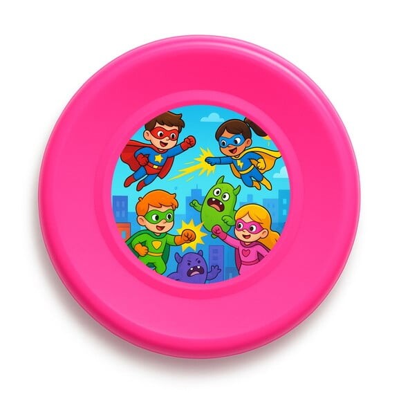 Disco de Arremesso Frisbee Super Heróis