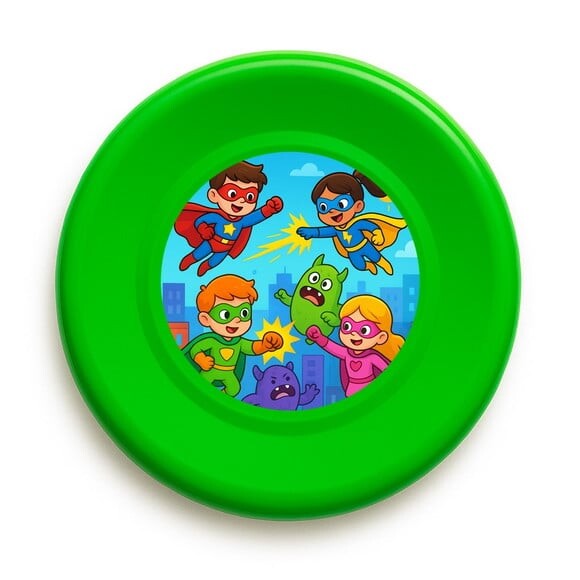 Disco de Arremesso Frisbee Super Heróis