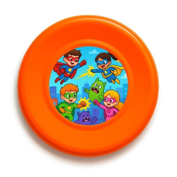 Disco de Arremesso Frisbee Super Heróis