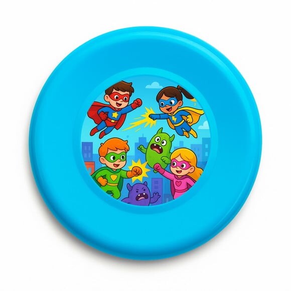 Disco de Arremesso Frisbee Super Heróis