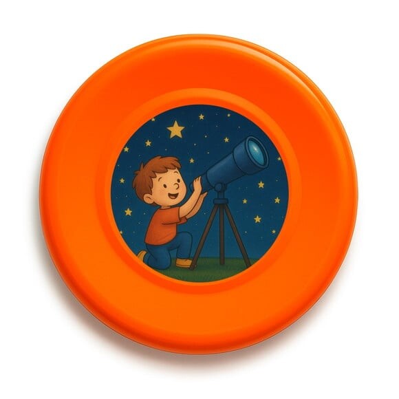 Disco de Arremesso Frisbee Telescópio Kids