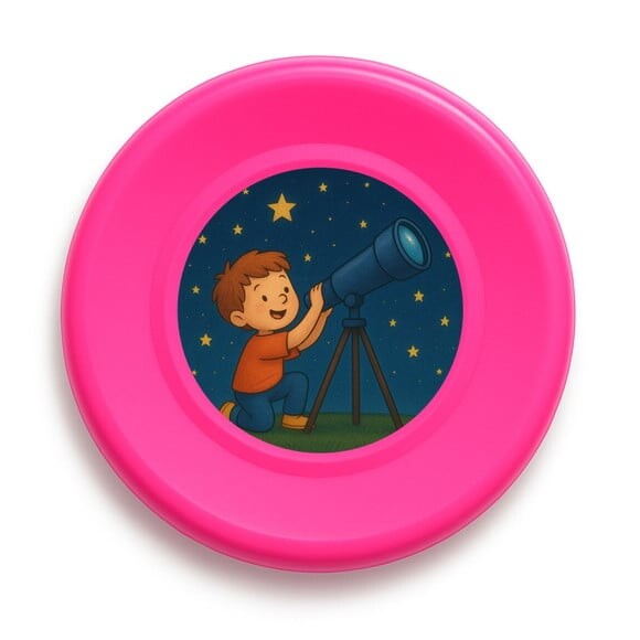 Disco de Arremesso Frisbee Telescópio Kids