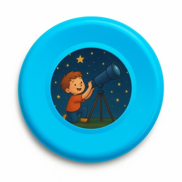 Disco de Arremesso Frisbee Telescópio Kids