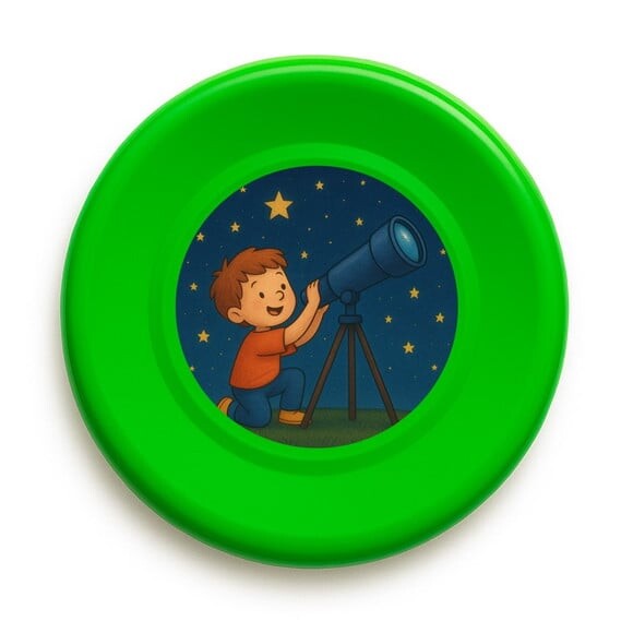 Disco de Arremesso Frisbee Telescópio Kids