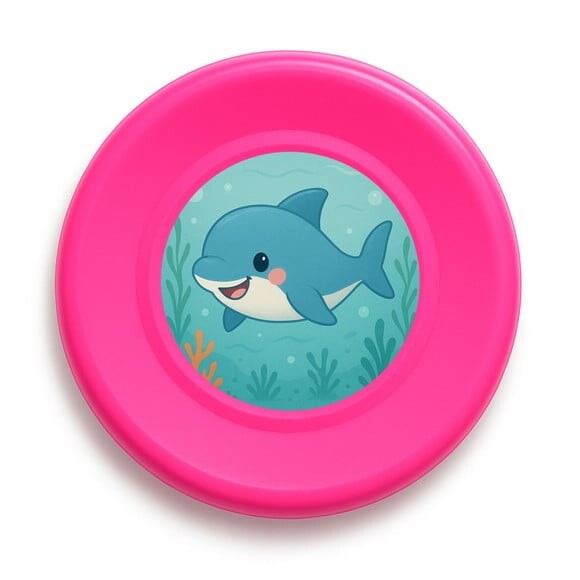 Disco de Arremesso Frisbee Tubarãozinho Fofo