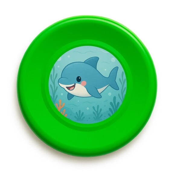 Disco de Arremesso Frisbee Tubarãozinho Fofo
