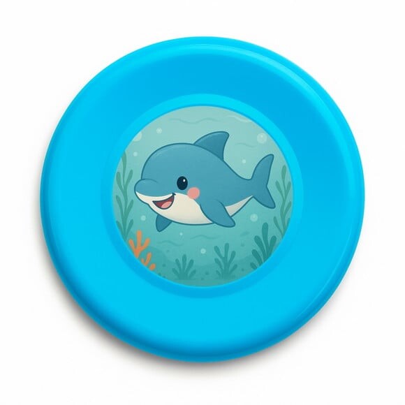 Disco de Arremesso Frisbee Tubarãozinho Fofo