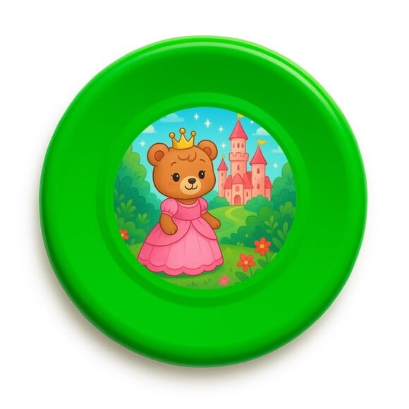 Disco de Arremesso Frisbee Ursinha Princesa