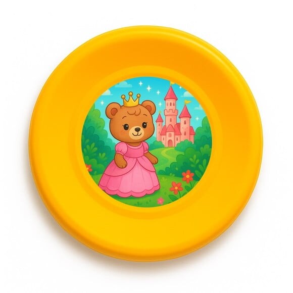 Disco de Arremesso Frisbee Ursinha Princesa