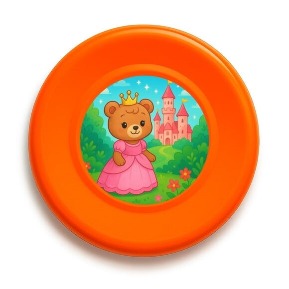 Disco de Arremesso Frisbee Ursinha Princesa