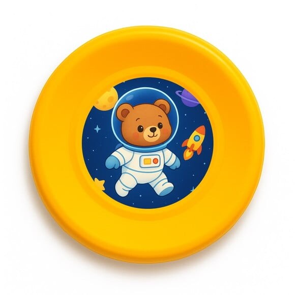 Disco de Arremesso Frisbee Ursinho Astronauta
