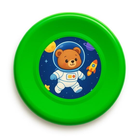 Disco de Arremesso Frisbee Ursinho Astronauta
