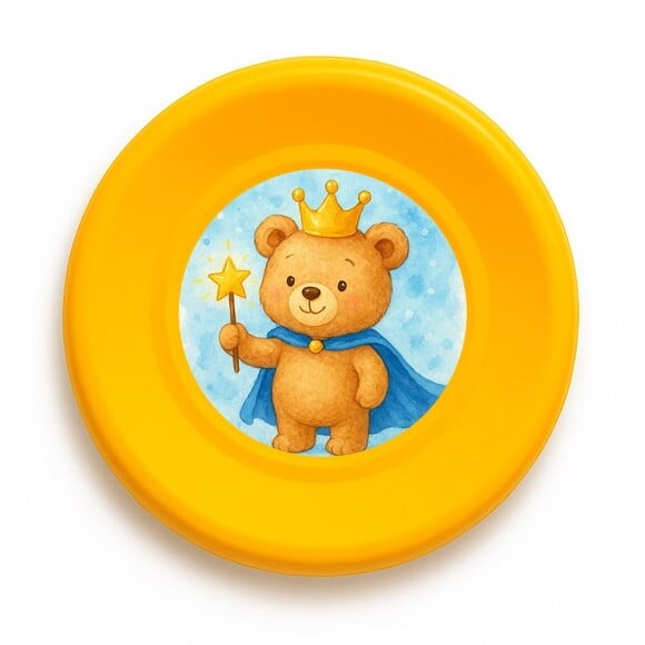 Disco de Arremesso Frisbee Ursinho Príncipe