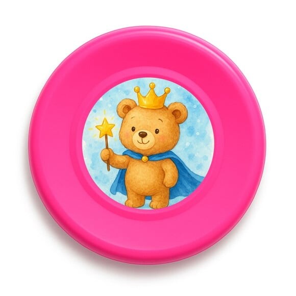 Disco de Arremesso Frisbee Ursinho Príncipe