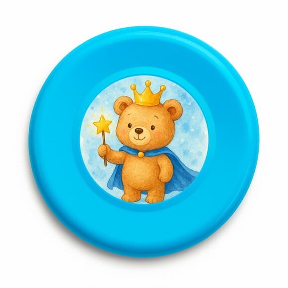 Disco de Arremesso Frisbee Ursinho Príncipe