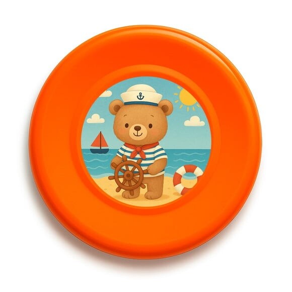 Disco de Arremesso Frisbee Ursinho Marinheiro
