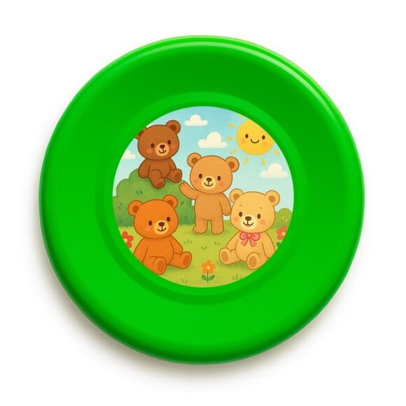 Disco de Arremesso Frisbee Ursinhos