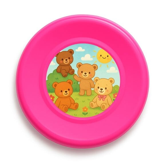 Disco de Arremesso Frisbee Ursinhos