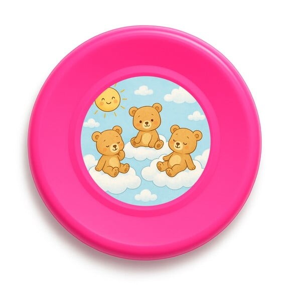 Disco de Arremesso Frisbee Ursinhos na Nuvem