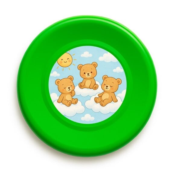 Disco de Arremesso Frisbee Ursinhos na Nuvem