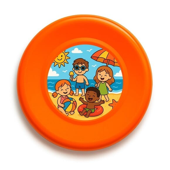 Disco de Arremesso Frisbee Verão Divertido