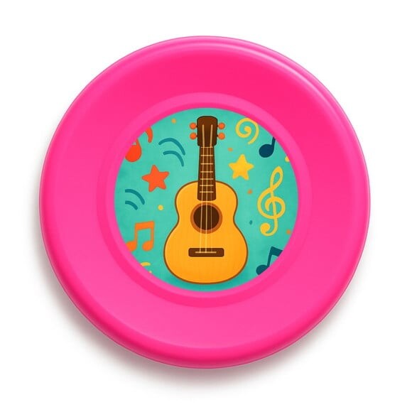 Disco de Arremesso Frisbee Violão