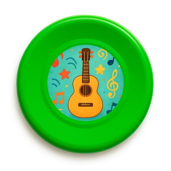 Disco de Arremesso Frisbee Violão